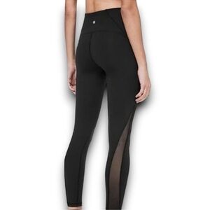 Black 25 inch lululemon leggings